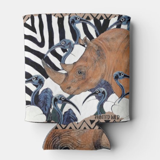 Sacred Rhino Can Cooler (Achterkant)