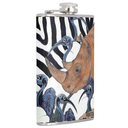 Sacred Rhino Heupfles (Rechts)