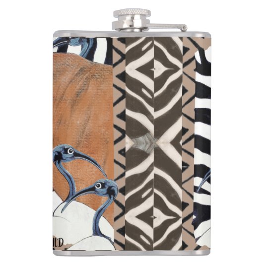 Sacred Rhino Heupfles (Achterkant)