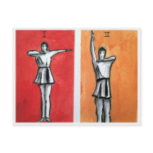 SACRED RHYTHMIC I,II DANCE MOVEMENTS POST CARD