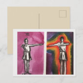 SACRED RHYTHMIC Vii,VIII DANCE MOVEMENTS POST CARD Briefkaart (Voorkant / Achterkant)