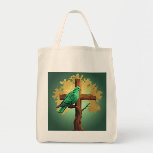 Sacred Ridge Blessing Tote Bag (Voorkant)
