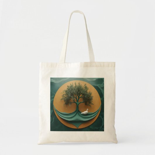 Sacred Roots Tote Tote Bag (Voorkant)
