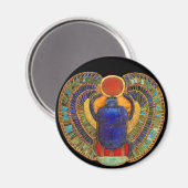Sacred Scarab van het oude Egypte Magneet (Voorkant / Achterkant)
