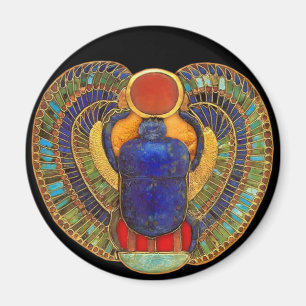 Sacred Scarab van het oude Egypte Magneet