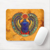 Sacred Scarab van het oude Egypte Muismat (Met muis)