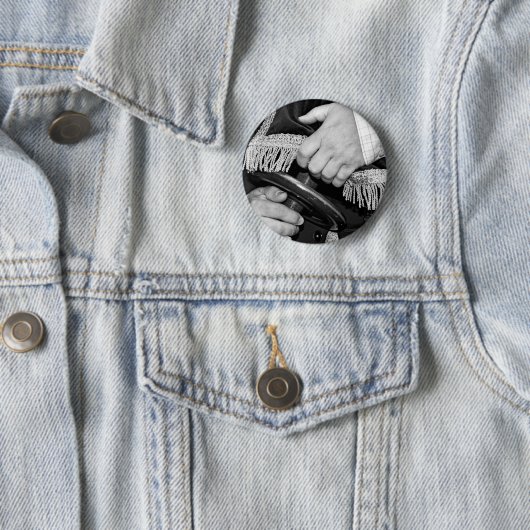 Sacred Scroll Ronde Button 5,7 Cm (In situ)