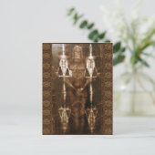 SACRED SHROUD OF TURIN BRIEFKAART (Staand voorkant)