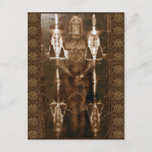 SACRED SHROUD OF TURIN BRIEFKAART