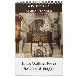 Sacred Sites in the Holy Land Calendar Kalender