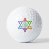 Sacred Star - Star of Life, 02/3D-CF. Golfballen (Voorkant)