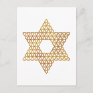 Sacred Star - Star of Life, 04/3D-Br. Briefkaart