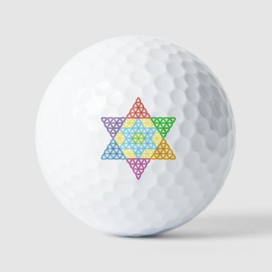 Sacred Star - Star of Life, 04/3D-CF. Golfballen (Voorkant)