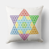 Sacred Star - Star of Life, 04/3D-CF. Kussen (Achterkant)