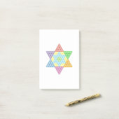 Sacred Star - Star of Life, 04/3D-CF. Post-it® Notes (Op bureau)