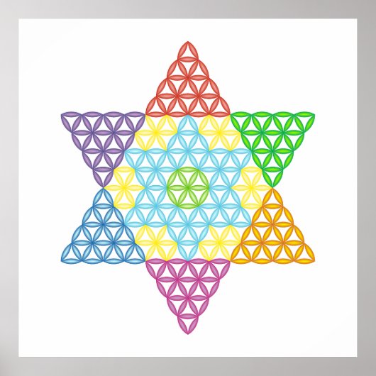 Sacred Star - Star of Life, 04/3D-CF. Poster (Voorkant)