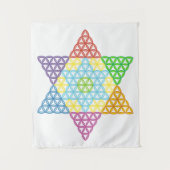 Sacred Star - Star of Life, 04/3D-CF. Wandkleed (Voorkant)