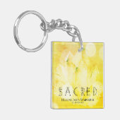 *~* "SACRED" SWAG Crystals Events Weddings Sleutelhanger (Voorkant Links)