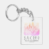 *~* "SACRED" SWAG Crystals Events Weddings Sleutelhanger (Voorkant Links)