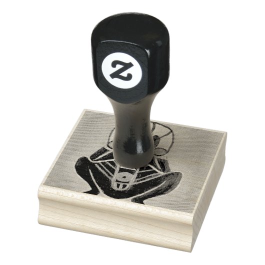 Sacred Taíno Atabey Rubberstempel (Stempel)