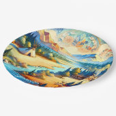 Sacred Valley Symbolic Seasonal Artwork Papieren Bordje (Gekanteld)