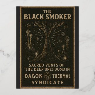 Sacred Vents of the Deep One's Domain – Dagon Ther Folie Feestdagen Briefkaart