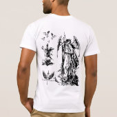 Sacred Warrior T-shirt (Achterkant)