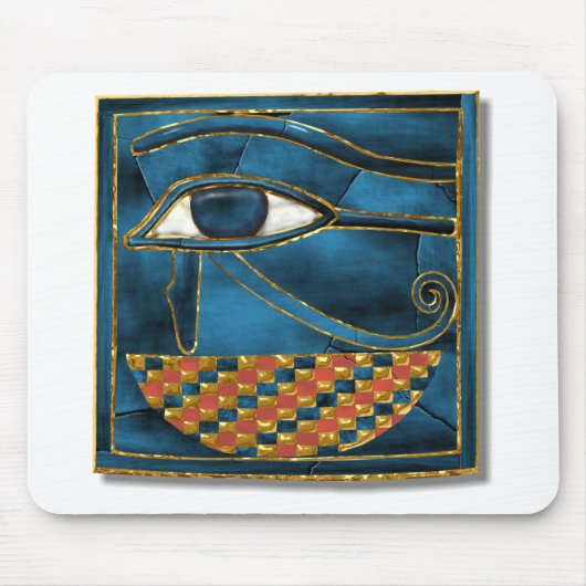 Sacred Wedjat Eye of Horus Muismat (Voorkant)