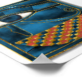 Sacred Wedjat Eye of Horus Poster (Hoek)