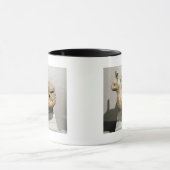 Sacrificial "hsi-ting"-dierfiguur mok (Midden)