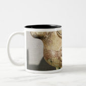 Sacrificial "hsi-ting"-dierfiguur tweekleurige koffiemok (Links)