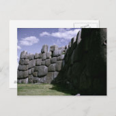 Sacsahuman Incan Fortress Briefkaart (Voorkant / Achterkant)