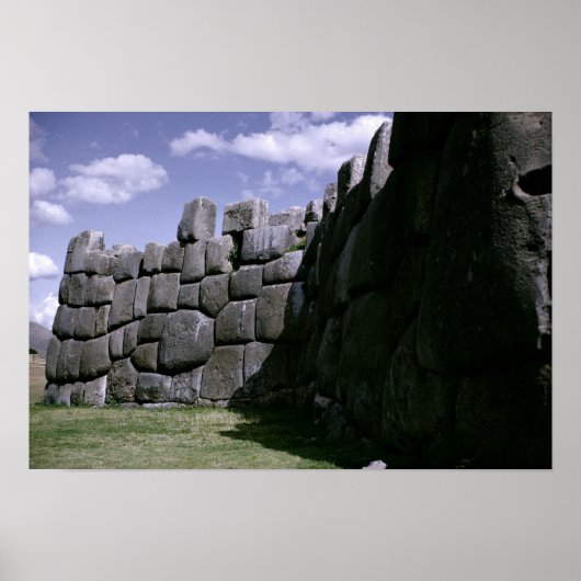 Sacsahuman Incan Fortress Poster (Voorkant)