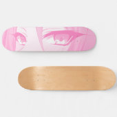 Sad Anime Eyes Skateboard Deck (Horizontaal)
