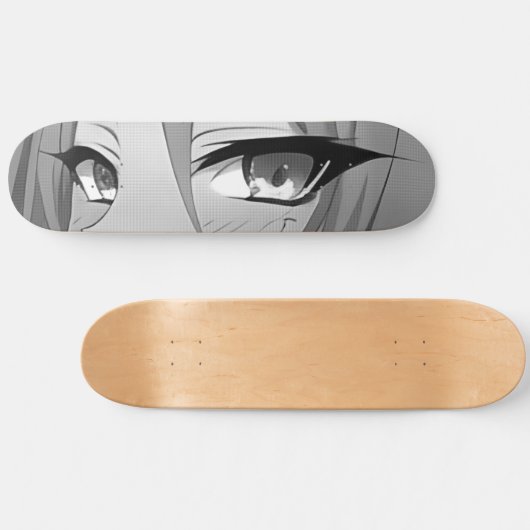 Sad Anime Eyes Skateboard Deck (Horizontaal)