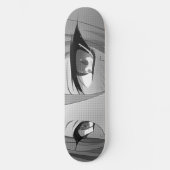 Sad Anime Eyes Skateboard Deck (Voorkant)