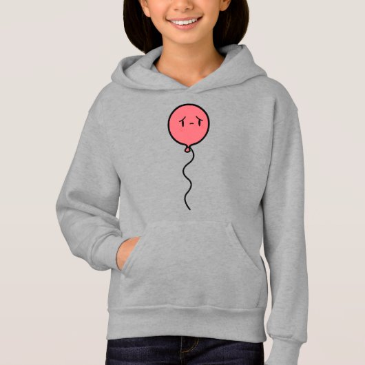 Sad Balloon Mak Hoodie (Voorkant)