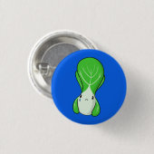 Sad Bok Choy Ronde Button 3,2 Cm (Voorkant /achterkant)