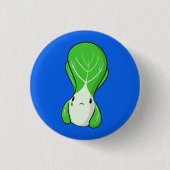Sad Bok Choy Ronde Button 3,2 Cm (Voorkant)