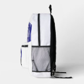 Sad Boy Aesthetic - Mr. Lonely Hoodie Design Bedrukte Rugzak (Rechts)