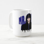 Sad Boy Aesthetic - Mr. Lonely Hoodie Design Koffiemok (Voorkant links)