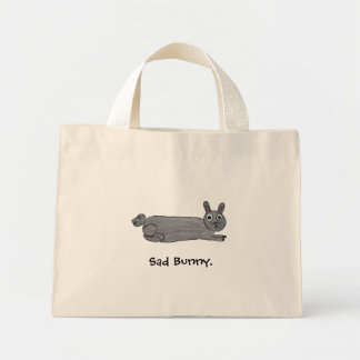 Sad Bunny Bag Mini Tote Bag