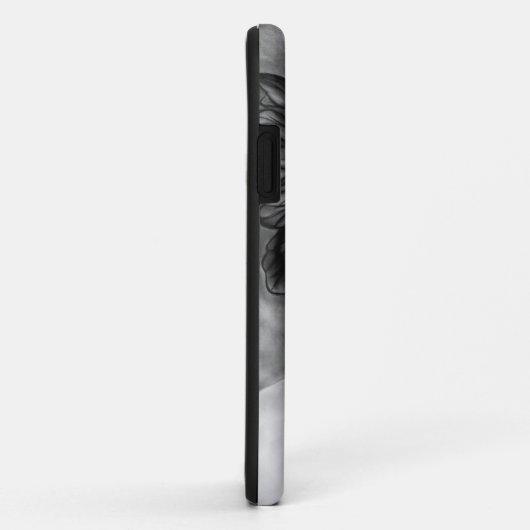 Sad Butterfly Girl iPhone Case (Achterkant/rechts)