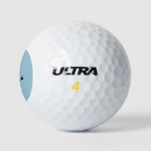 Sad Carrot van Kenneth Yoncich Golfballen (Logo)