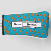 Sad Carrot van Kenneth Yoncich Golfheadcover (Voorkant)
