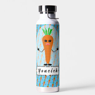 Sad Carrot van Kenneth Yoncich Waterfles