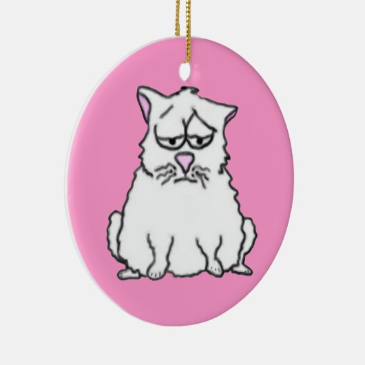 Sad Cat Ornament (Rechts)
