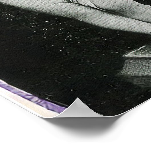 Sad Cherub Angel Print (Hoek)