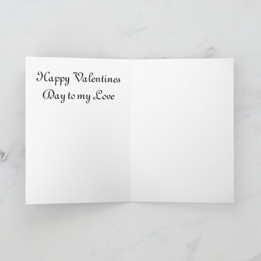 Sad Cherub Angel Print Bedankkaart (Binnen)