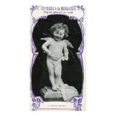 Sad Cherub Angel Print Foto Afdruk (Voorkant)